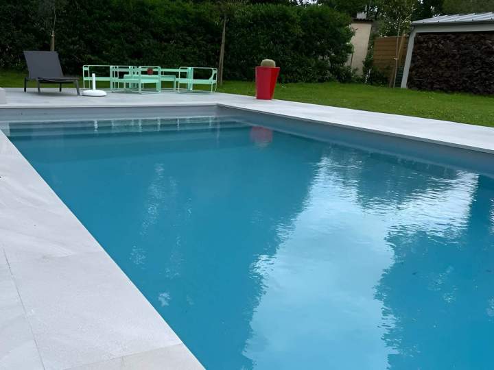 Réalisation piscine sur mesure Bouville