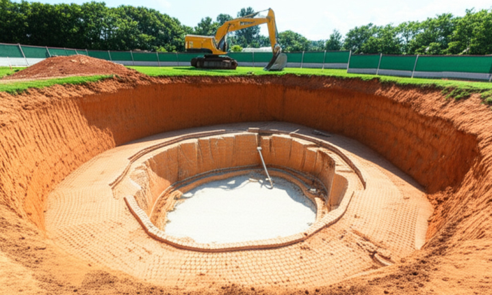 Construction de piscine sur mesure, Lardy