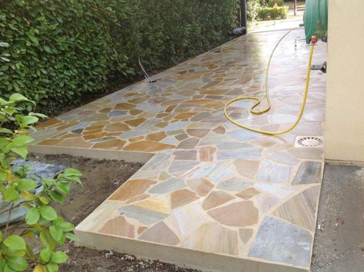 Dallage espace extérieur Bouville