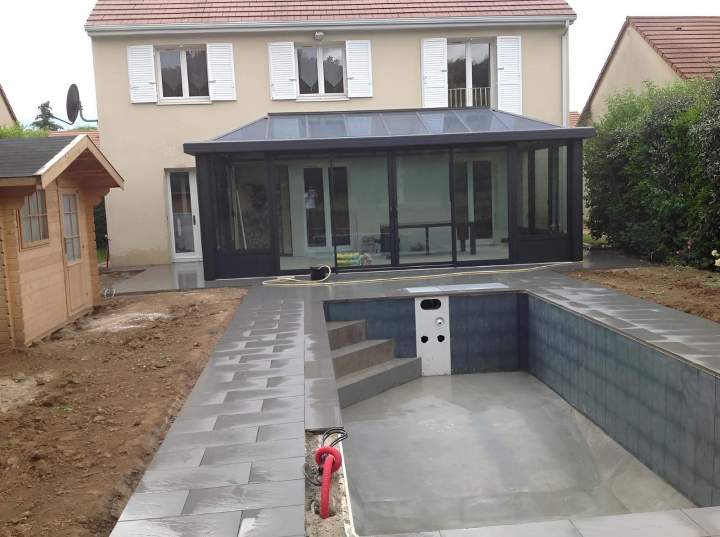 Extension maison Bouville